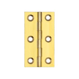 Plain Butt Hinges 63x35x1.5mm Solid Drawn Brass - By Frelan Hardware - J8995