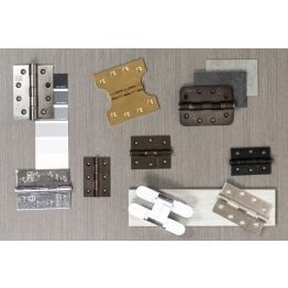 Atlantic CE Fire Rated Grade 7 Ball Bearing Hinges 3" x 2" x 2mm - Antique Copper (Pair)