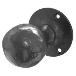 Jedo Ball Shape Mortice Door Knobs Black - By Frelan Hardware - JAB5