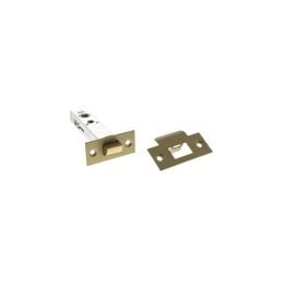 Atlantic Bolt Through Tubular Latch 2.5" - Satin Brass