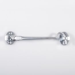 Silent Pattern Cabin Hook - Satin Chrome
