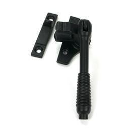 Matt Black Night-Vent Locking Reeded Fastener (Steel Window)