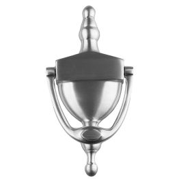 Victorian Urn Door Knocker 152mm  - Satin Chrome
