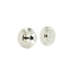 Burlington Turns & Releases Inner 1 Chamfered Rose Polished Nickel - By Frelan Hardware - BUR-80PN-51PN