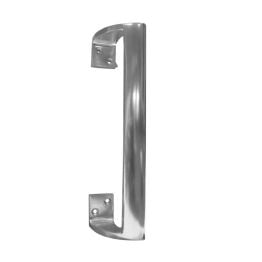 Aluminium Cranked Pull Handles 225mm Satin Anodised Aluminium - By Frelan Hardware - J3572A