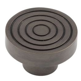 Murray Cupboard Knobs 40mm Dark Bronze - By Frelan Hardware - HOX1140DB