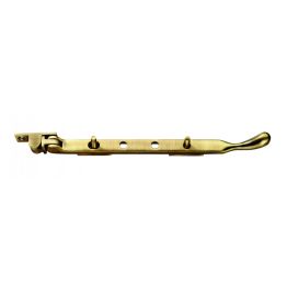 Bulb End Casement Stay - Florentine Bronze