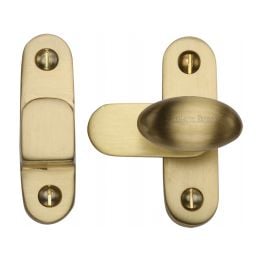 Heritage Brass Showcase Fastener Satin Brass Finish