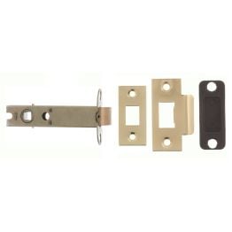 Atlantic Heavy Duty Bolt Through Tubular Latch 4" - Polished Brass