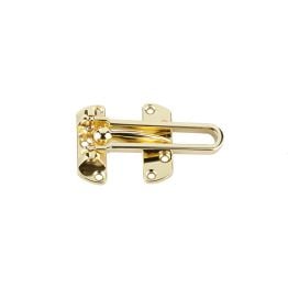 Jedo Security Door Guards Polished Brass - By Frelan Hardware - J3003PB