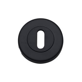 Heritage Brass Key Escutcheon Matt Black&nbsp;finish