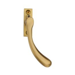 Heritage Brass Right-Handed Espagnolette Handle Ball Design Satin Brass finish