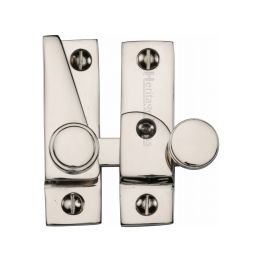Heritage Brass Sash Fastener Lockable Polished Nickel Finish