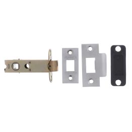 Atlantic Heavy Duty Bolt Through Tubular Latch 3" - Satin Chrome