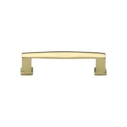 Heritage Brass Cabinet Pull Vintage Design 102mm CTC Polished Brass Finish