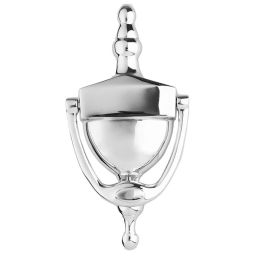 Victorian Urn Door Knocker 196mm  - Polished Chrome
