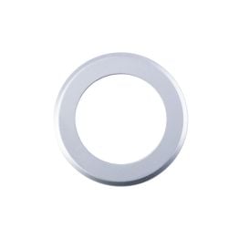 Round Szm Outer Rose Cover Pack - Satin Chrome