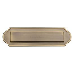 Heritage Brass Gravity 11" Letterplate Antique Brass finish