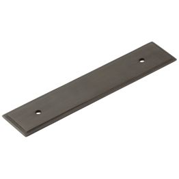 Hoxton Rushton Backplate for Cabinet Handles 140x30mm Dark Bronze - By Frelan Hardware - HOX6050DB
