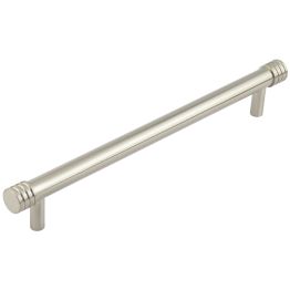 Hoxton Sturt Cabinet Handles 224mm Ctrs Satin Nickel - By Frelan Hardware - HOX460SN