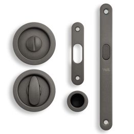 Valli Radius Sliding Door Set - Anthracite