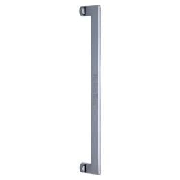 Heritage Brass Door Pull Handle Apollo Design 460mm Polished Chrome Finish