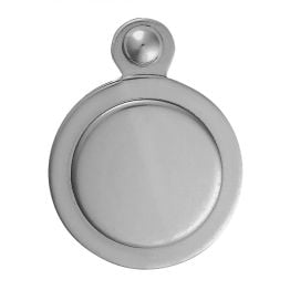 Covered Escutcheon  - Polished Chrome