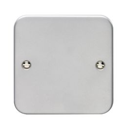 Eurolite Metal Clad Single Blank Plate Metal Clad