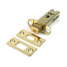 Polished Brass 3" Heavy Duty Tubular Deadbolt