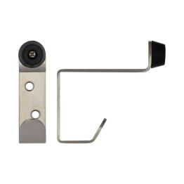 Stainless Steel Hat & Coat Hooks 75 mm Projection Satin Stainless Steel - By Frelan Hardware - JSS15