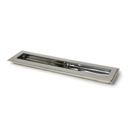 Polished Marine SS (316) 250mm Art Deco Rectangular Pull