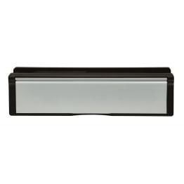 Intumescent Letterbox Assemblies 254mm  - Polished Chrome
