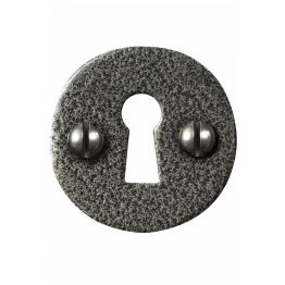 Round Uncovered Escutcheon - Forged Steel