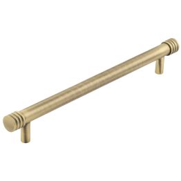Hoxton Sturt Cabinet Handles 224mm Ctrs Antique Brass - By Frelan Hardware - HOX460AB