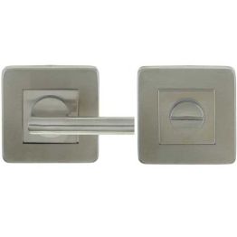 JSS356 Satin Stainless Steel Square Easy Turn & Release - By Frelan Hardware - JSS356