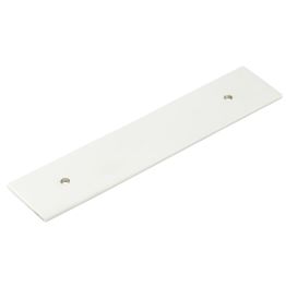 Hoxton Fanshaw Backplates for Cabinet Handles 140x30mm Polished Nickel - By Frelan Hardware - HOX5050PN