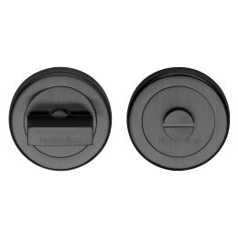 Heritage Brass Thumbturn & Emergency Release Matt Black Finish