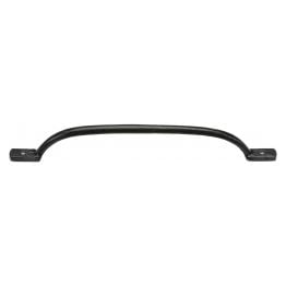 Black Iron Rustic Sash Handle 254mm