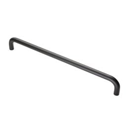 19mm D Pull Handle 450mm Centres - Matt Black