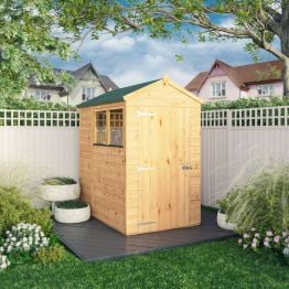 Mercia 6 x 4 Woodsman Shiplap Apex Shed
