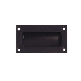 Jedo 75mm Flush Pulls 75mm Black - By Frelan Hardware - JV428BL
