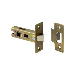 64mm Antique Brass Tubular Latch - By Frelan Hardware - JL120AB