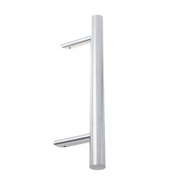 Stainless Steel Cranked Pull Handles 600x32mm Satin Stainless Steel - By Frelan Hardware - JSS519A