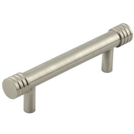 Hoxton Sturt Cabinet Handles 96mm Ctrs Satin Nickel - By Frelan Hardware - HOX450SN