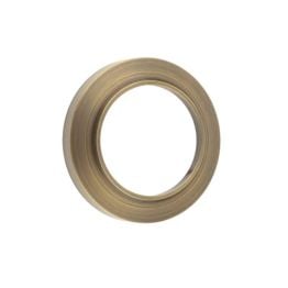 Burlington Chamfered Outer Roses for Escutcheons Antique Brass - By Frelan Hardware - BUR72AB