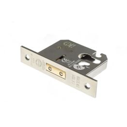 Atlantic Euro Deadlock [CE] 2.5" - Matt Gun Metal