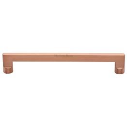 Heritage Brass Cabinet Pull Apollo Design 256mm CTC Satin Rose Gold Finish
