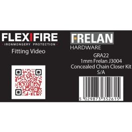 Kits for Concealed Door Controls 1mm 30 Minute - By Frelan Hardware - GRA22