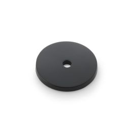 Alexander & Wilks - Circular Backplate - Black - Diameter 30mm