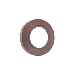 Burlington Chamfered Outer Roses Dark Bronze - By Frelan Hardware - BUR51DB